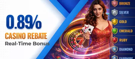 0.89% Casino Rebate